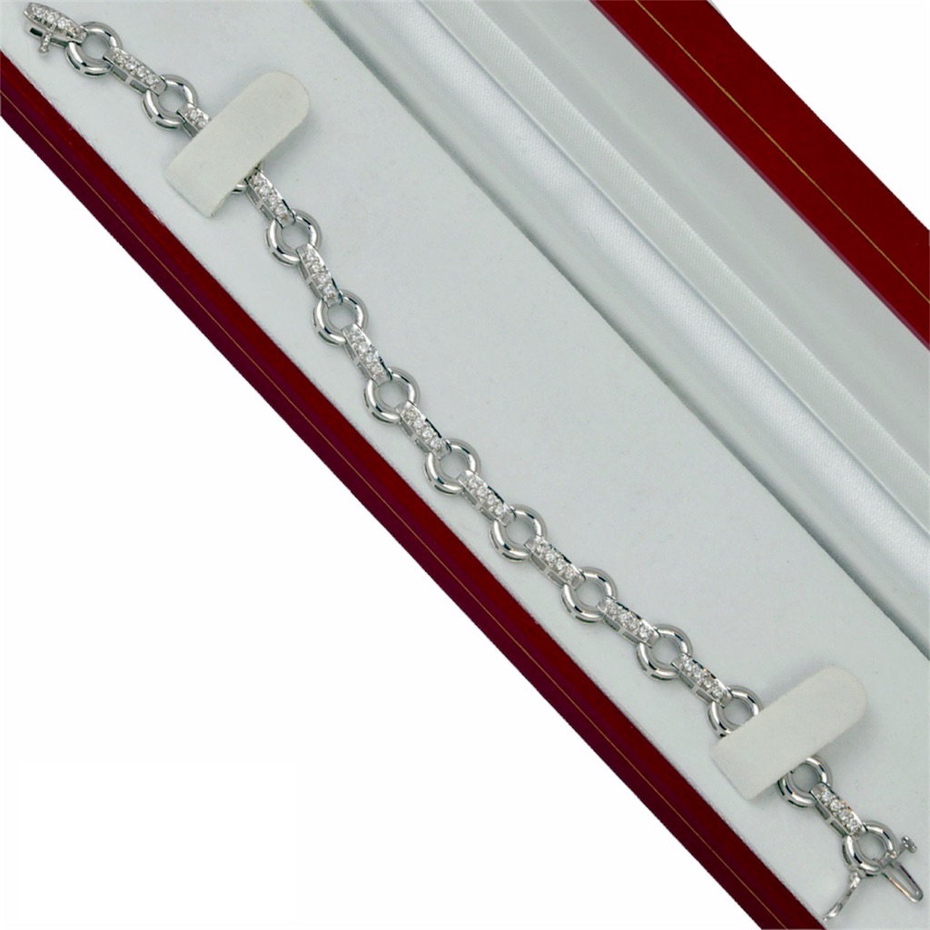 14kt Gold Diamond Tennis Bracelet